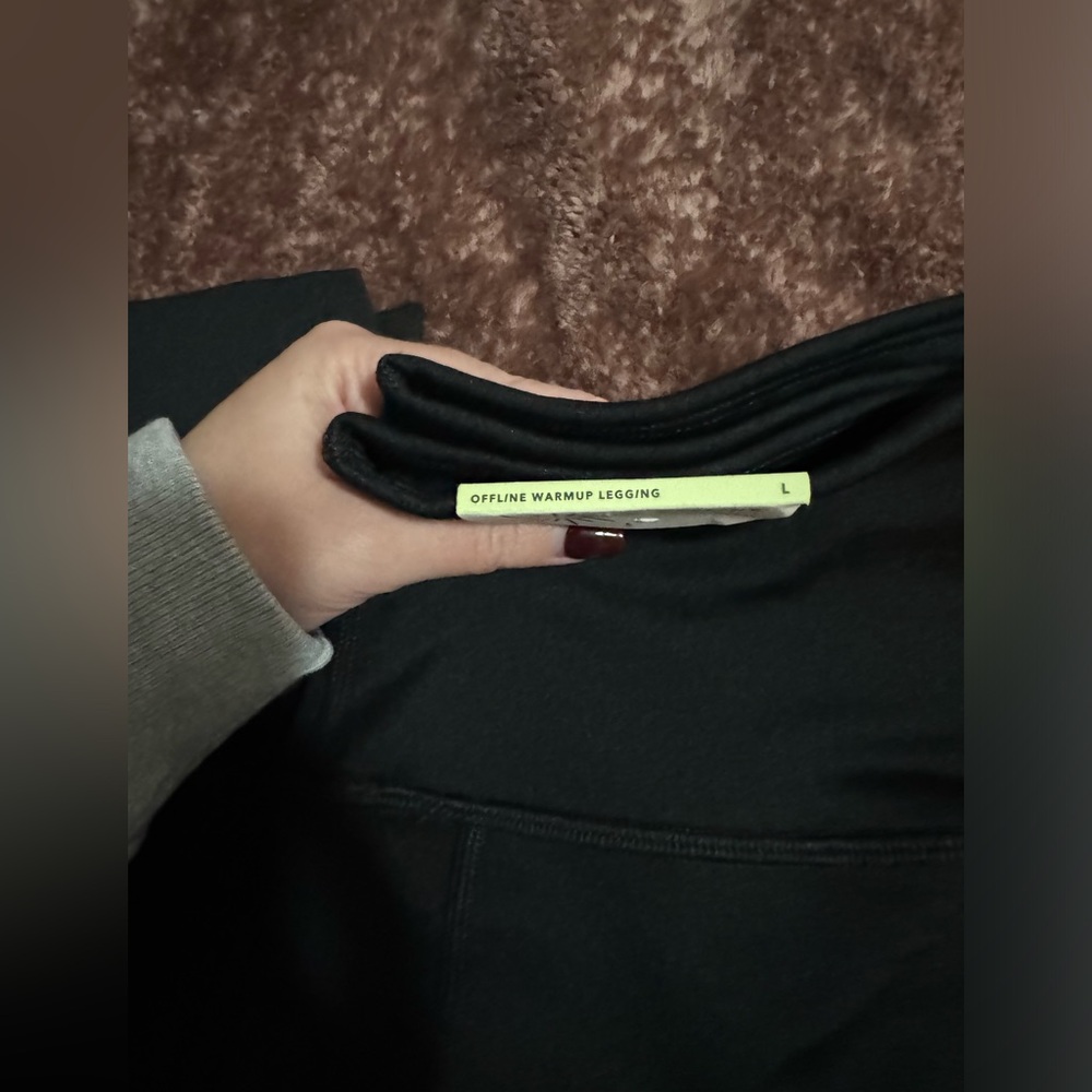 Black Offline Leggings with pockets